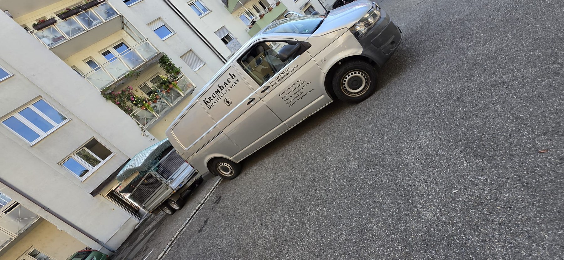 Ausgeräumter Bereich bei einer Dienstleistung