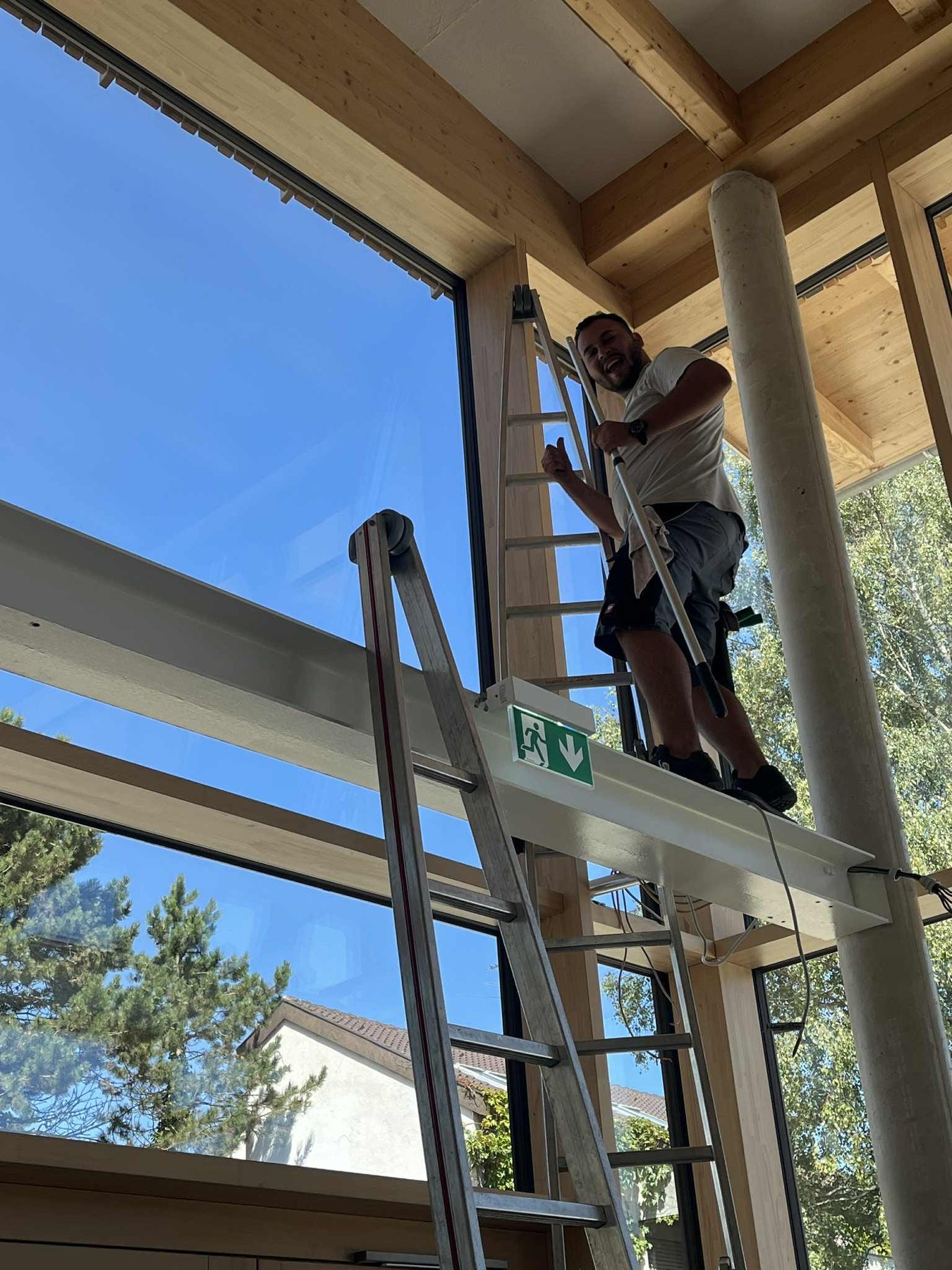 Professionelle Fensterreinigung
